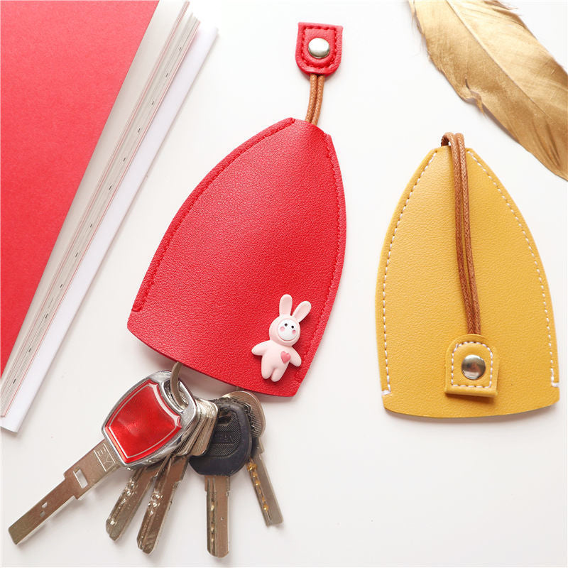 KeyKeeper - Hübsche Schlüsselanhängertasche aus PU-Leder