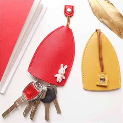 KeyKeeper - Hübsche Schlüsselanhängertasche aus PU-Leder
