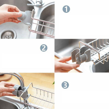 SinkCaddy - Schwammhalter für Wasserhahn [Letzter Tag Rabatt]