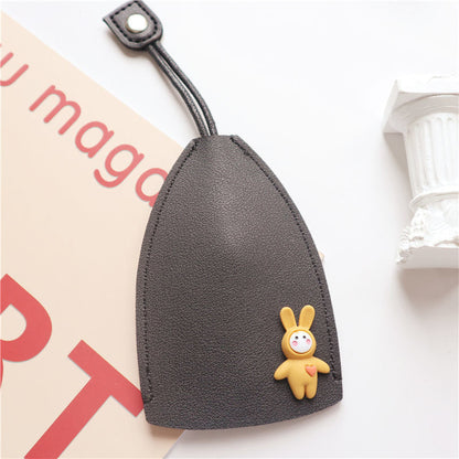 KeyKeeper - Hübsche Schlüsselanhängertasche aus PU-Leder