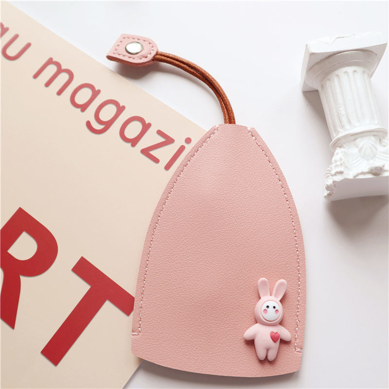 KeyKeeper - Hübsche Schlüsselanhängertasche aus PU-Leder