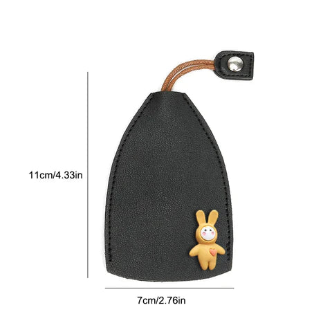 KeyKeeper - Hübsche Schlüsselanhängertasche aus PU-Leder