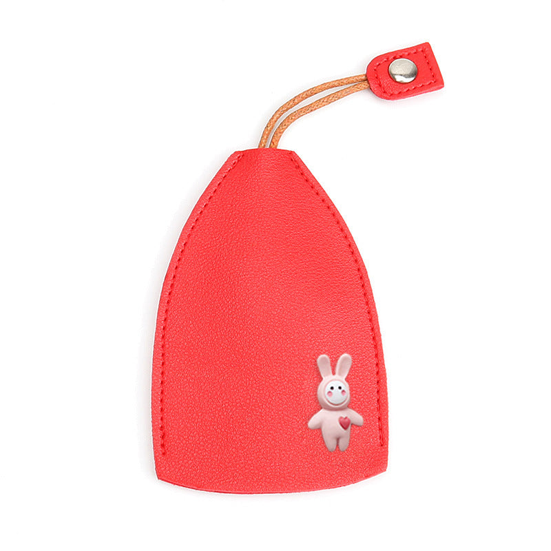 KeyKeeper - Hübsche Schlüsselanhängertasche aus PU-Leder