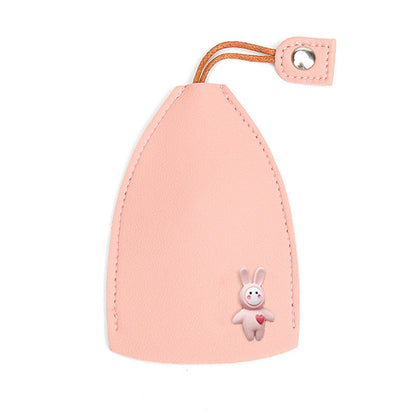 KeyKeeper - Hübsche Schlüsselanhängertasche aus PU-Leder