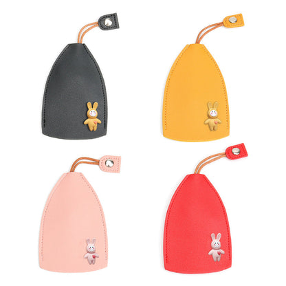 KeyKeeper - Hübsche Schlüsselanhängertasche aus PU-Leder