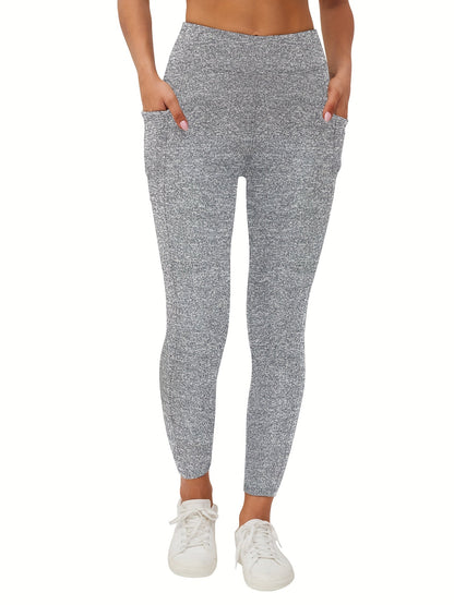 Joja | High-Rise Fleece-Leggings mit Seitenpockets