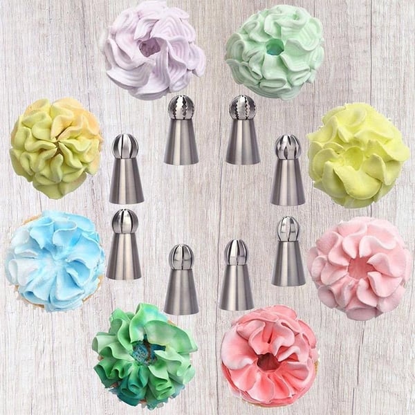 PerfectCake - Russische Kugelpipette, 9-teilig