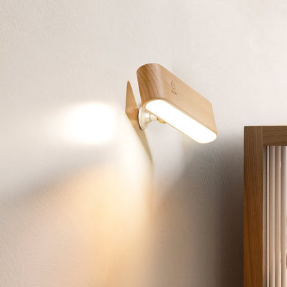 TurnLight - 360-Grad-Drehbare Magnetische Massivholzlampe [Letzter Tag Rabatt]