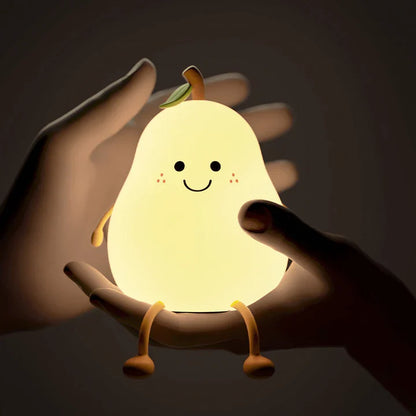 GlowyPear - Wiederaufladbare Birnen-Nachtlampe