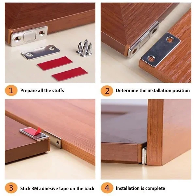 2+2 GRATIS | MagnaLock™ - Ultra Magnetischer Türschließer [Letzter Tag Rabatt]