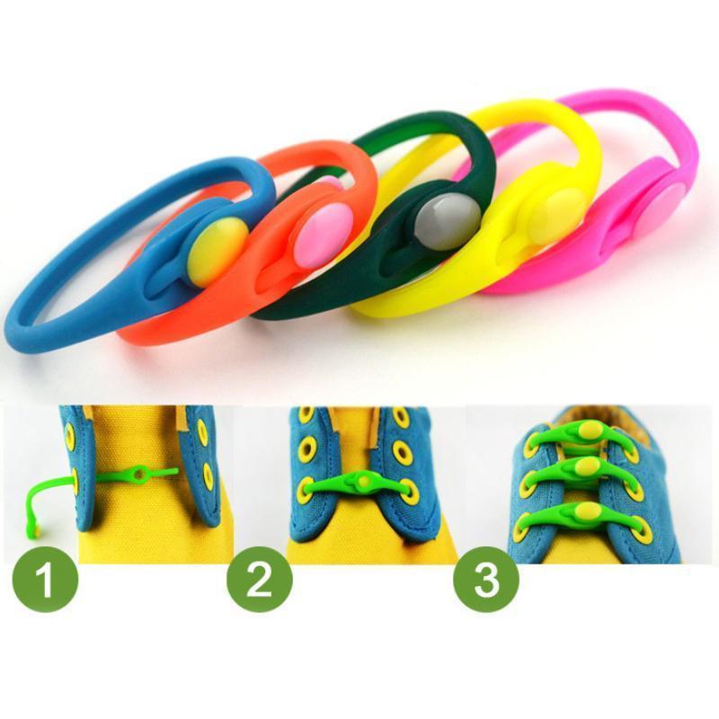 3+3 GRATIS | EasyTie - Wasserdichtes Silikon Schnürsenkel [Letzter Tag Rabatt]