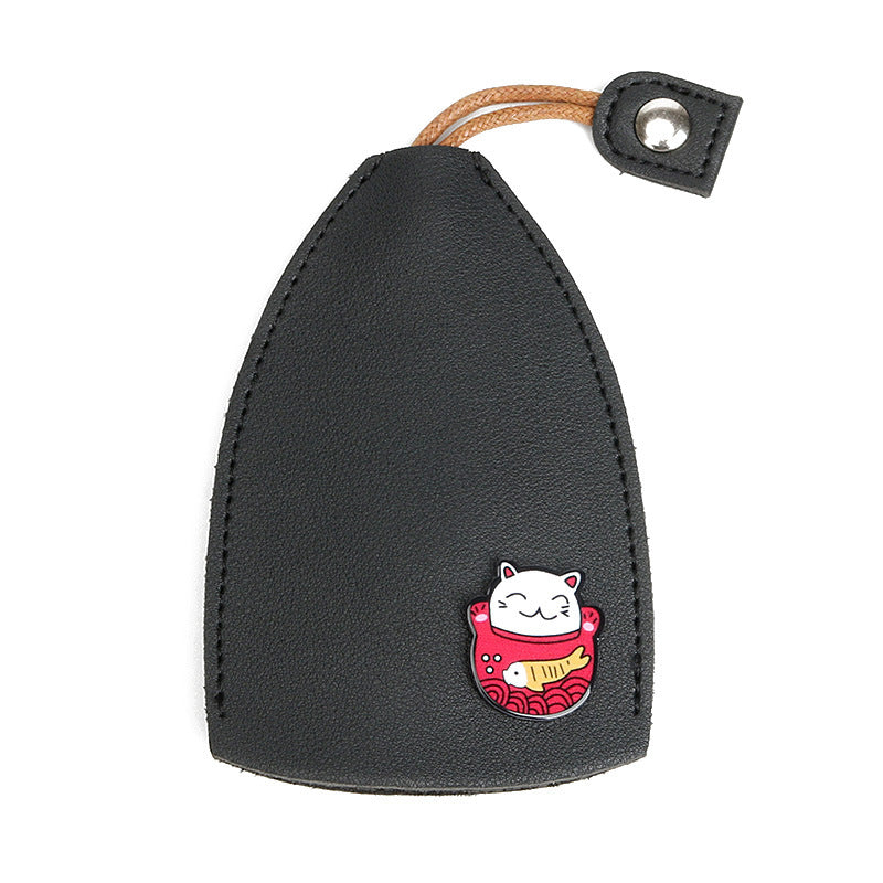 KeyKeeper - Hübsche Schlüsselanhängertasche aus PU-Leder