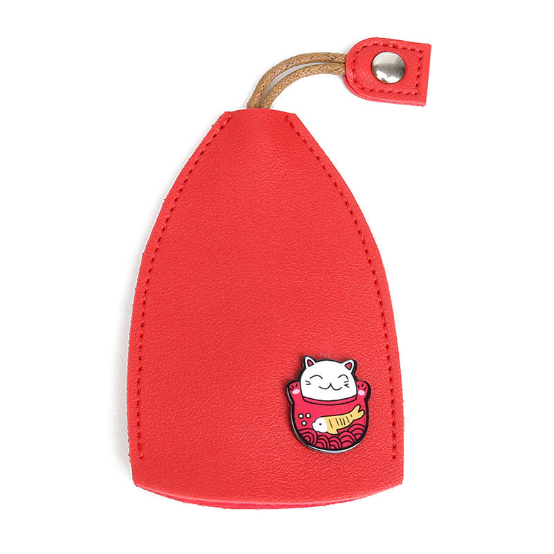 KeyKeeper - Hübsche Schlüsselanhängertasche aus PU-Leder