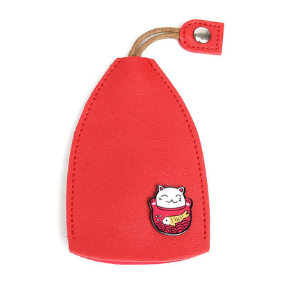 KeyKeeper - Hübsche Schlüsselanhängertasche aus PU-Leder