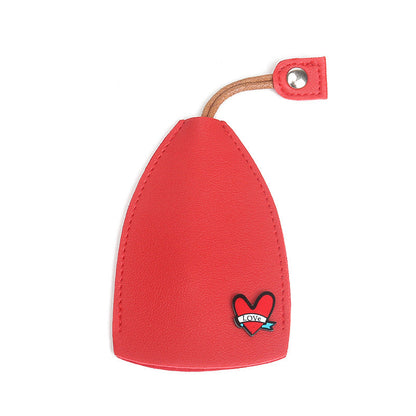 KeyKeeper - Hübsche Schlüsselanhängertasche aus PU-Leder