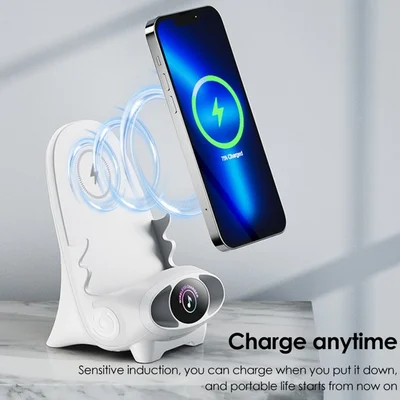 PowerCharge - Telefonhalterung für den Stuhl mit kabelloser Ladefunktion [Letzter Tag Rabatt]