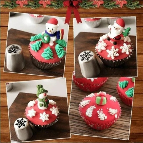 DecoBake - Spritzdüsen im 13er Set, einfaches Backen wie ein Profi [Letzter Tag Rabatt]