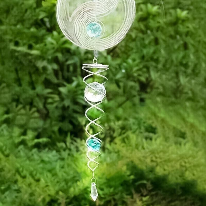 1+1 GRATIS | CrystalTwister™ - Metall-Kristall-Spirale Windspiel [Letzter Tag Rabatt]