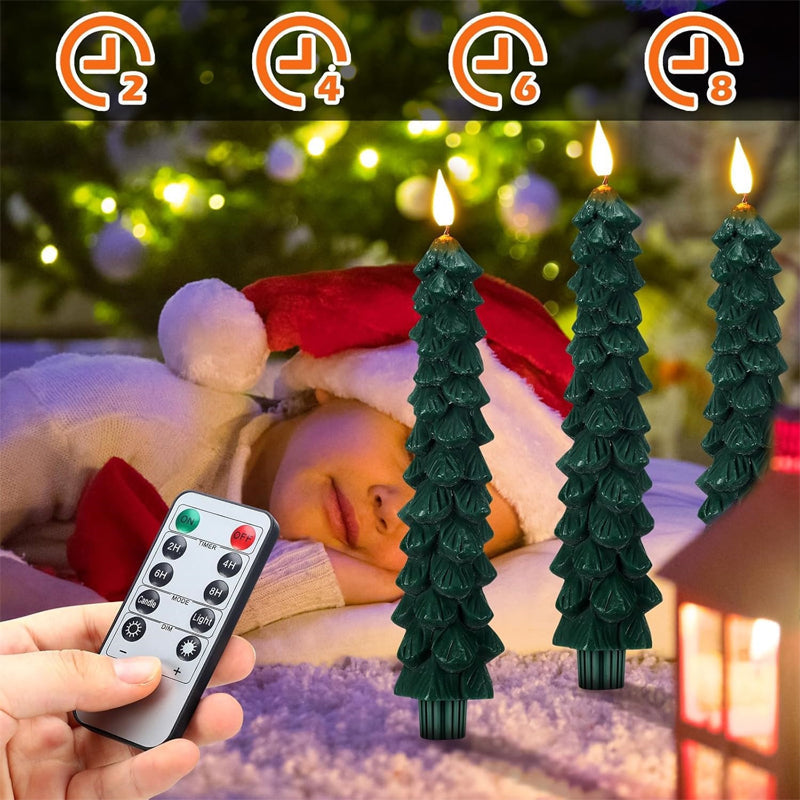 2+2 GRATIS | MerryLites - Weihnachten LED-Kerzen Baum [Letzter Tag Rabatt]