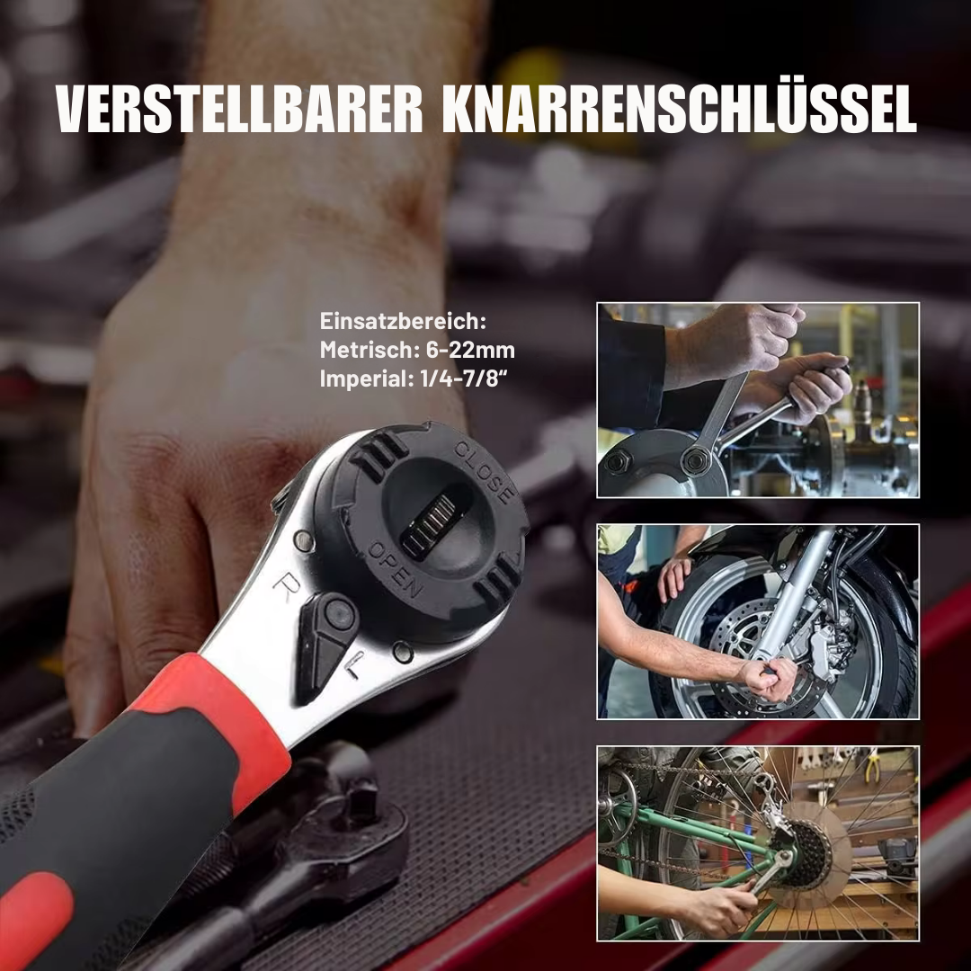PrimeGear - Der einstellbare Ratschenschlüssel für jeden Job [Letzter Tag Rabatt]