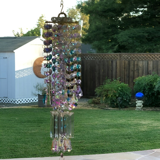 50% RABATT | CrystalChime - Bezauberndes Kristall-Windspiel [Letzter Tag Rabatt]