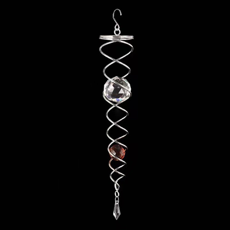 1+1 GRATIS | CrystalTwister™ - Metall-Kristall-Spirale Windspiel [Letzter Tag Rabatt]
