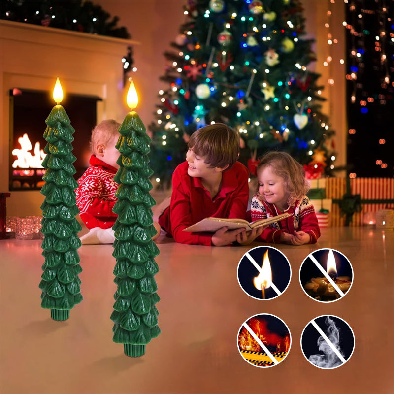2+2 GRATIS | MerryLites - Weihnachten LED-Kerzen Baum [Letzter Tag Rabatt]
