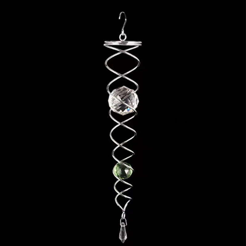 1+1 GRATIS | CrystalTwister™ - Metall-Kristall-Spirale Windspiel [Letzter Tag Rabatt]