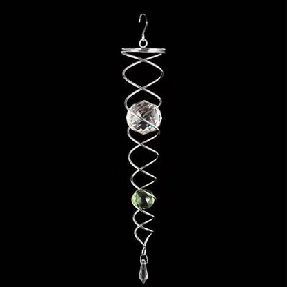 1+1 GRATIS | CrystalTwister™ - Metall-Kristall-Spirale Windspiel [Letzter Tag Rabatt]