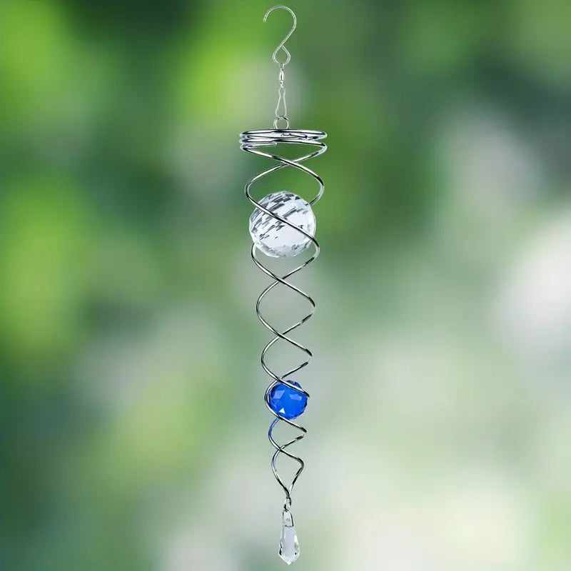 1+1 GRATIS | CrystalTwister™ - Metall-Kristall-Spirale Windspiel [Letzter Tag Rabatt]