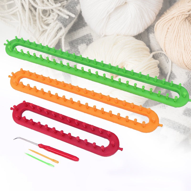 50% RABATT | KnitMaster - Strickwebstuhl-Set [Letzter Tag Rabatt]