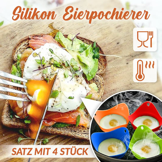 2+2 GRATIS | PoachPro - Silikon Eierpochierer [Letzter Tag Rabatt]