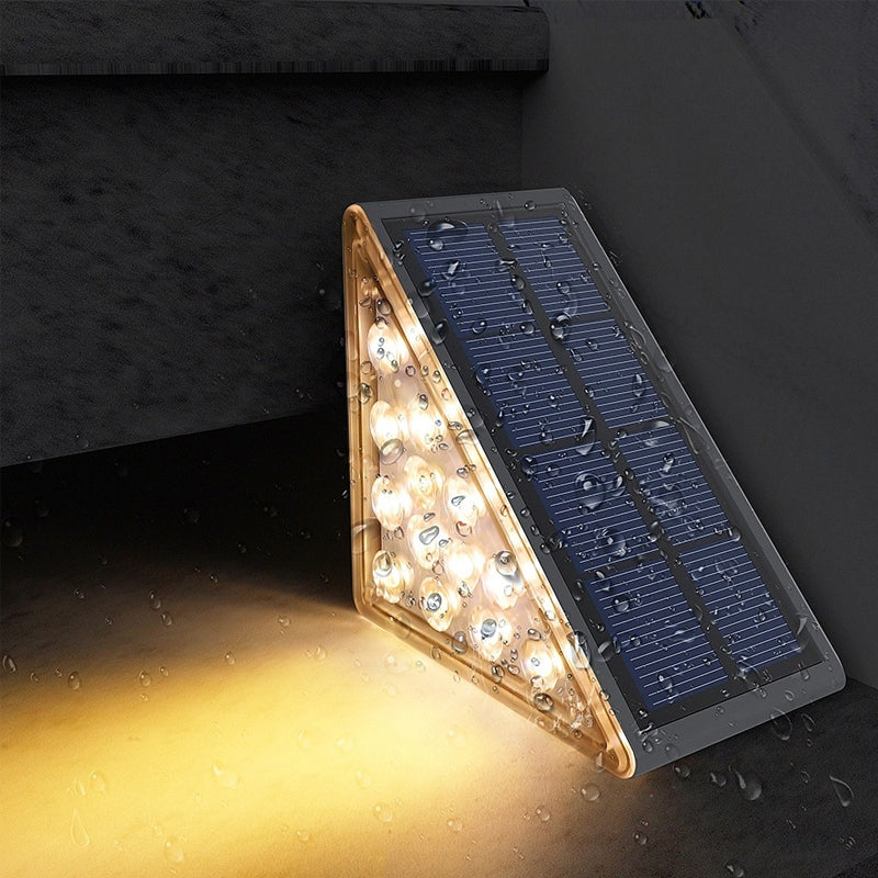 StepLights - LED-Treppenbeleuchtung, solar und wasserdicht [Letzter Tag Rabatt]