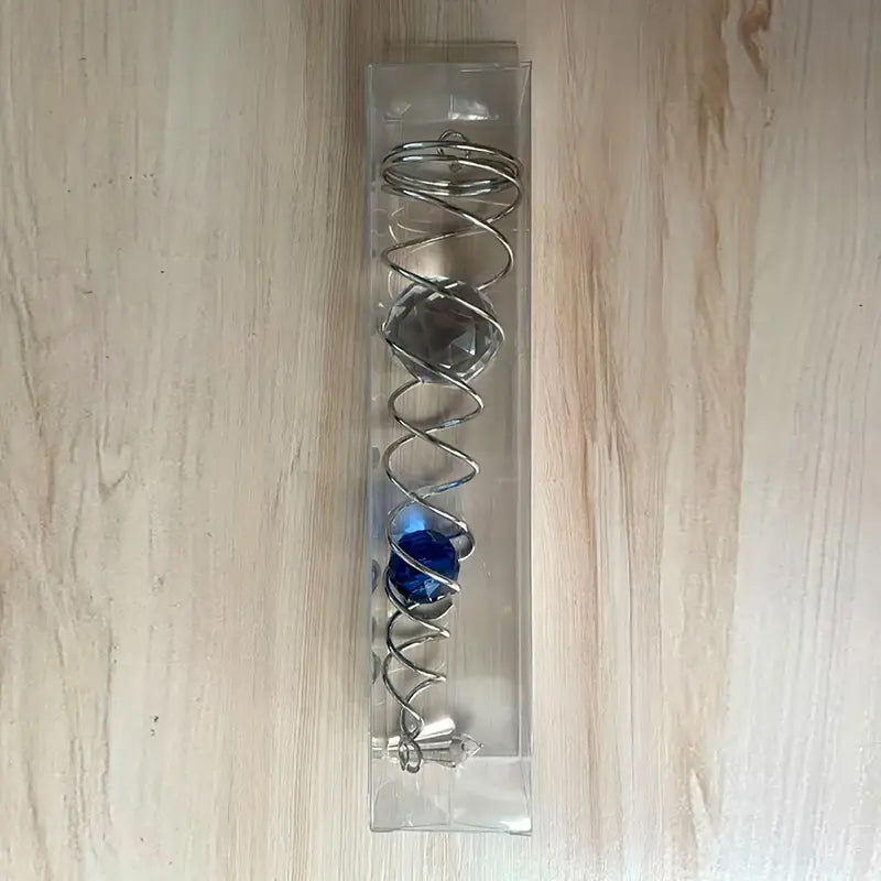 1+1 GRATIS | CrystalTwister™ - Metall-Kristall-Spirale Windspiel [Letzter Tag Rabatt]