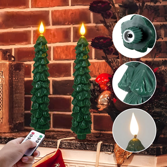 2+2 GRATIS | MerryLites - Weihnachten LED-Kerzen Baum [Letzter Tag Rabatt]
