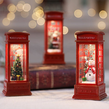 1+1 GRATIS | WinterWhirl™ - LED-beleuchtete drehende Weihnachtslaterne [Letzter Tag Rabatt]