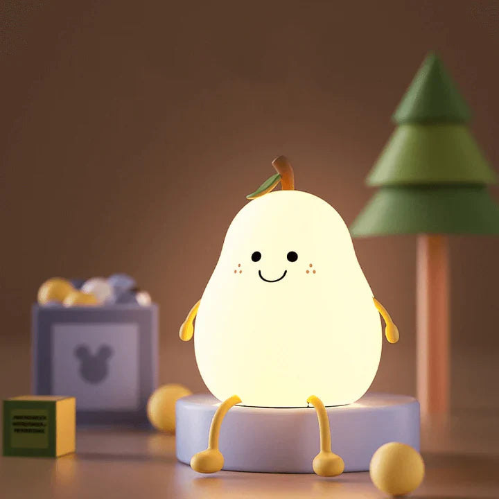 GlowyPear - Wiederaufladbare Birnen-Nachtlampe