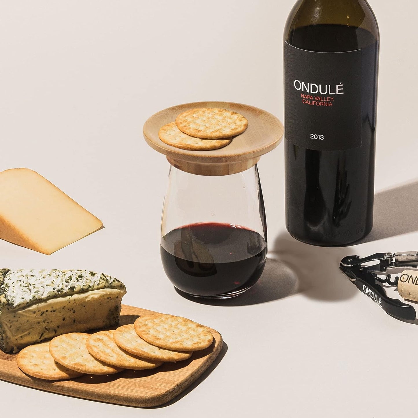 1+1 GRATIS | WineTop - Weinglas Charcuterie Topper [Letzter Tag Rabatt]