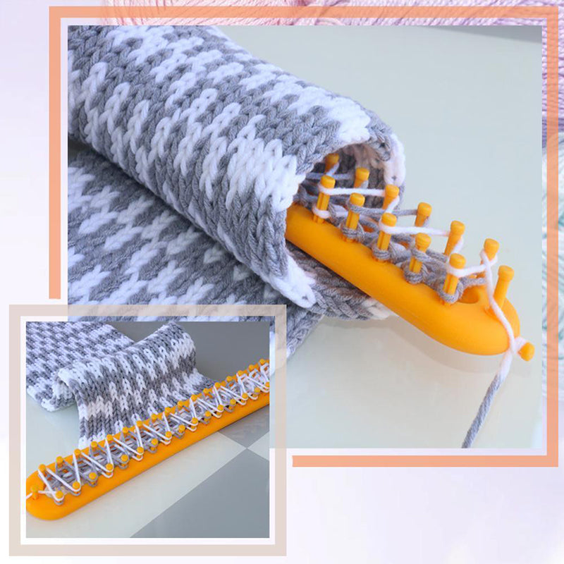 50% RABATT | KnitMaster - Strickwebstuhl-Set [Letzter Tag Rabatt]