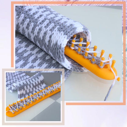 50% RABATT | KnitMaster - Strickwebstuhl-Set [Letzter Tag Rabatt]
