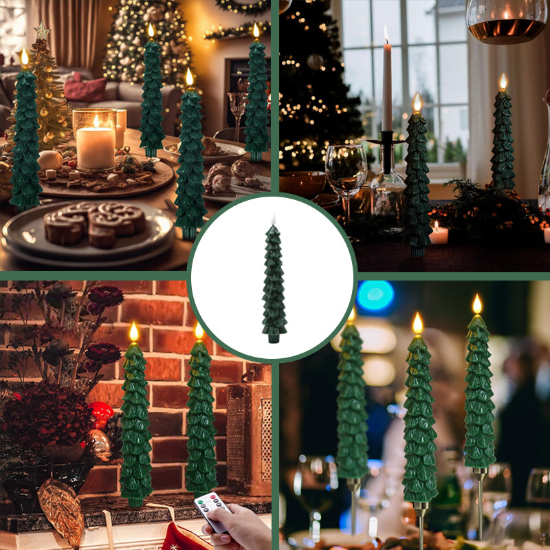 2+2 GRATIS | MerryLites - Weihnachten LED-Kerzen Baum [Letzter Tag Rabatt]