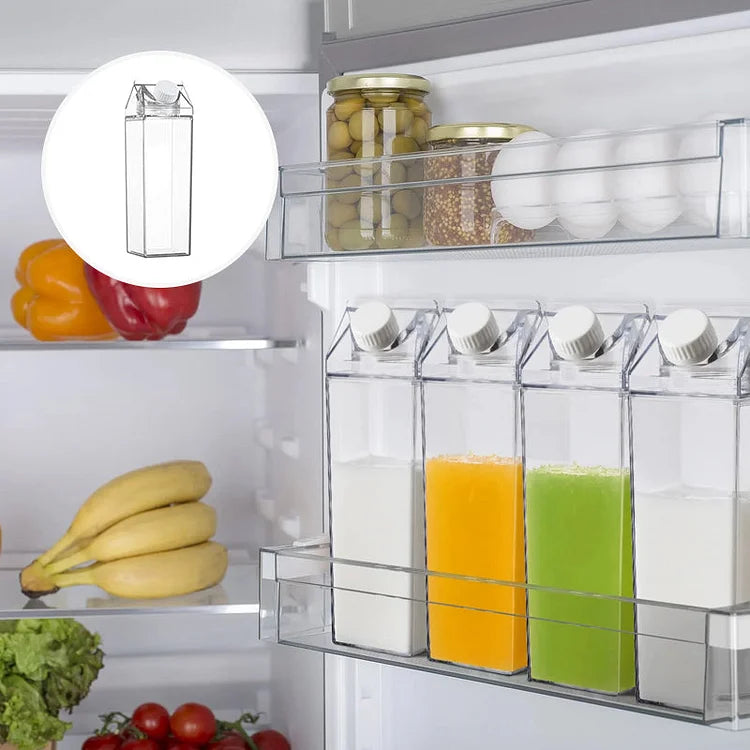 1+1 GRATIS | DrinkerCarton™ - Trinkflaschen aus Acryl-Milchkarton [Letzter Tag Rabatt]