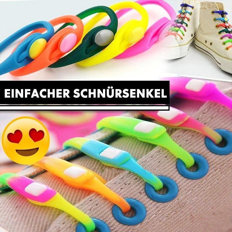 3+3 GRATIS | EasyTie - Wasserdichtes Silikon Schnürsenkel [Letzter Tag Rabatt]