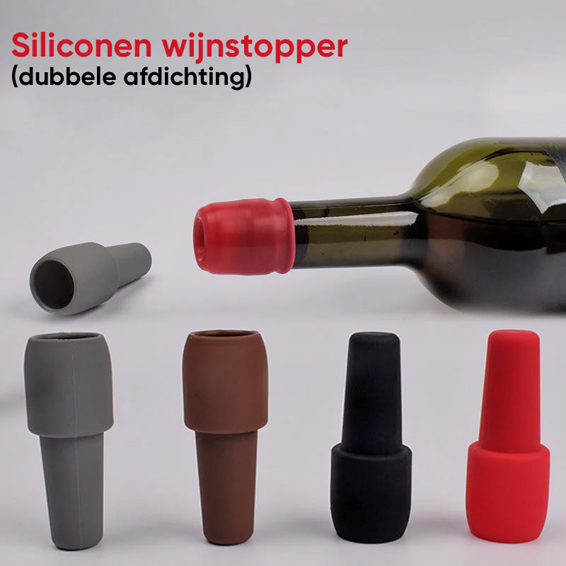 2+2 GRATIS | PopLock - Wiederverwendbarer Sektflaschenstopper [Letzter Tag Rabatt]