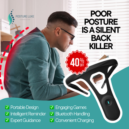 Posture Luxe Pro | Intelligenter Nackenhöcker-Haltungskorrektor