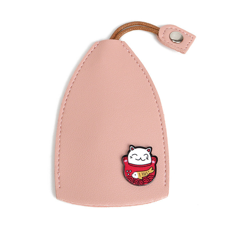KeyKeeper - Hübsche Schlüsselanhängertasche aus PU-Leder