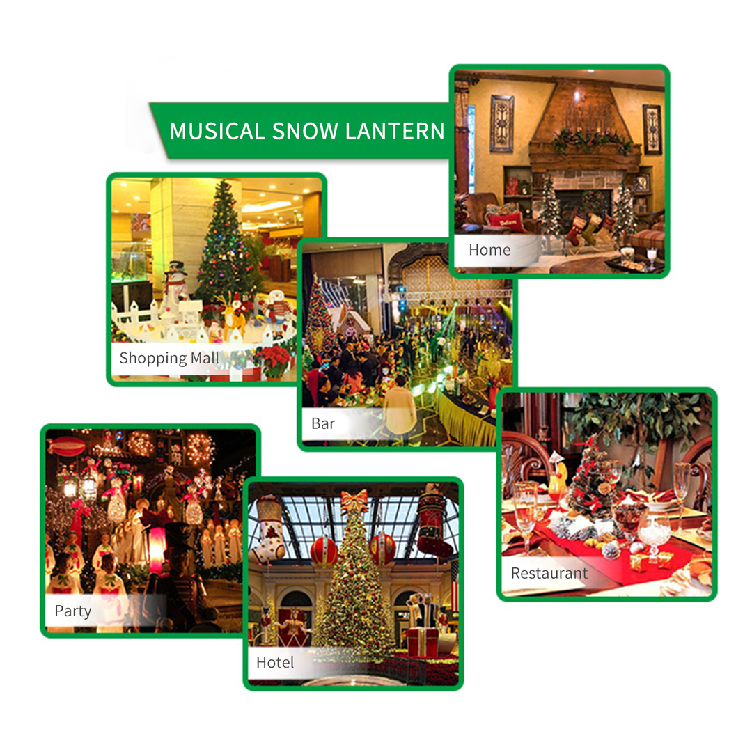 1+1 GRATIS | WinterWhirl™ - LED-beleuchtete drehende Weihnachtslaterne [Letzter Tag Rabatt]
