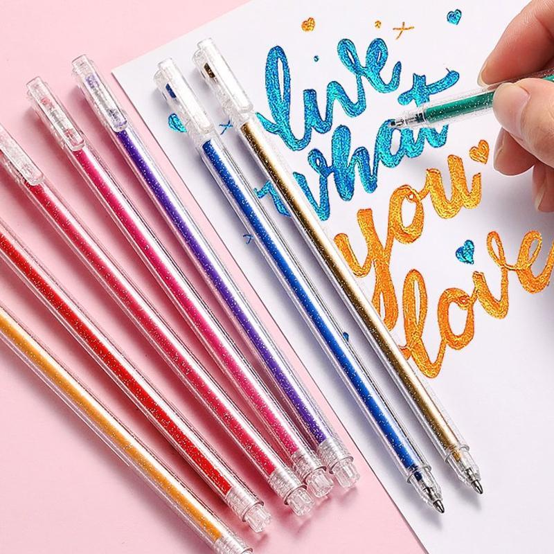 GlitteryPen - Gelstift-Set | 18 verschiedene Farben [Letzter Tag Rabatt]