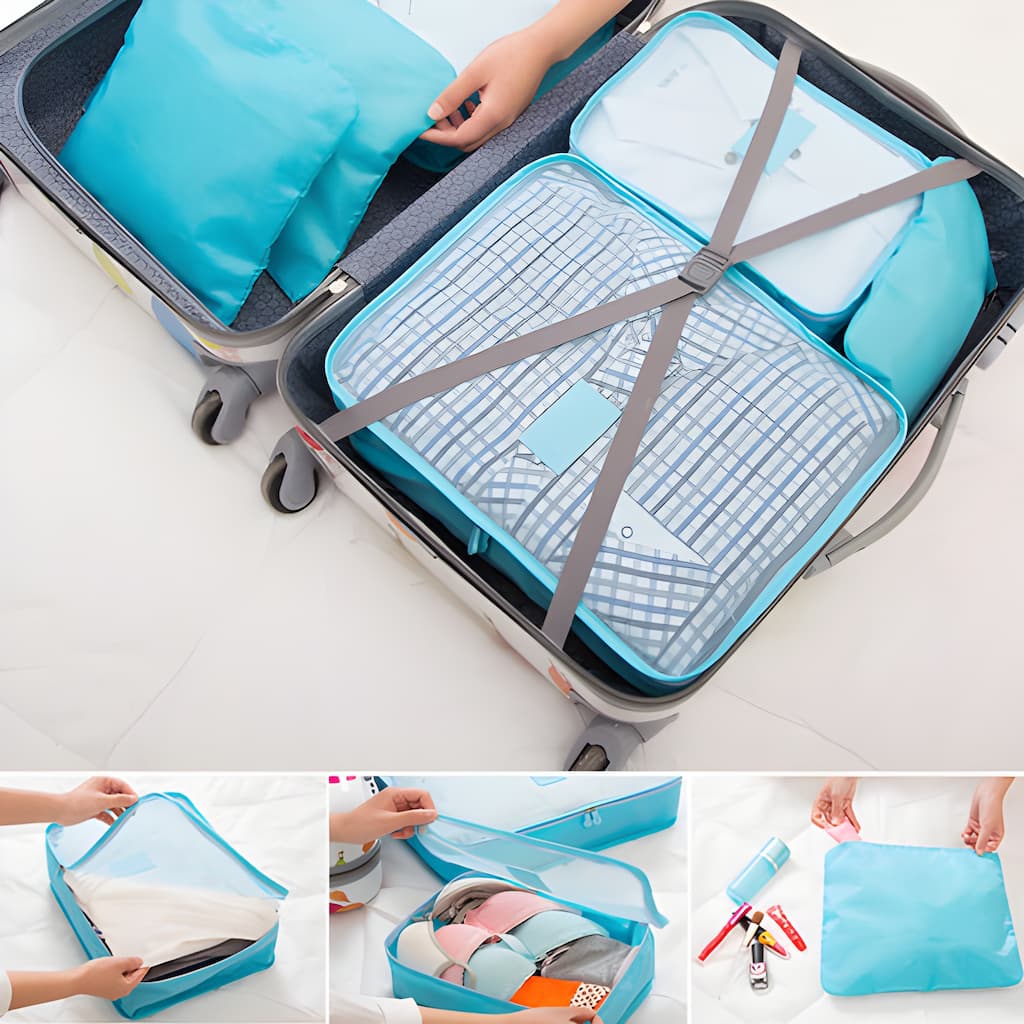 50% RABATT | TravelOrganizer - Organisieren Sie Ihren Koffer perfekt! - Satz von 6 [Letzter Tag Rabatt]