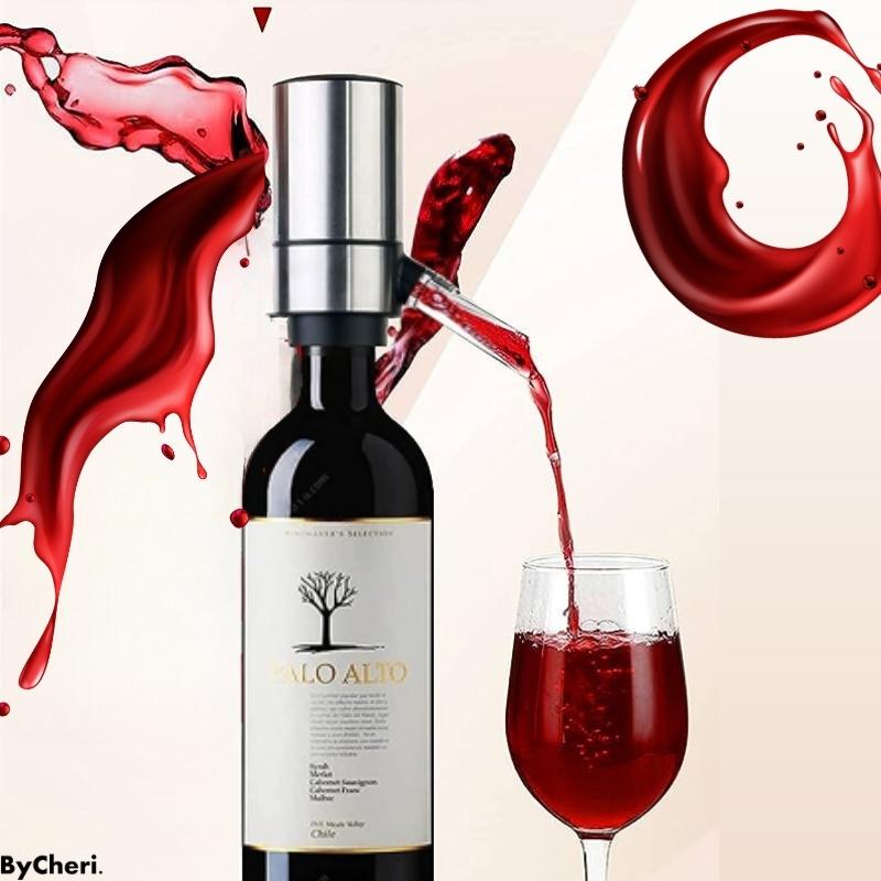FineWine - Elektrischer Weinbelüfter Ausgießer Spender